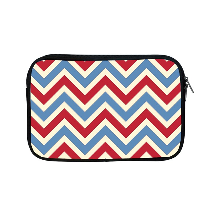 Zig zags pattern Apple iPad Mini Zipper Cases