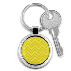 Zig Zags Pattern Key Chains (round)  by Valentinaart