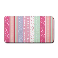 Heart Love Valentine Polka Dot Pink Blue Grey Purple Red Medium Bar Mats by Mariart