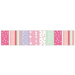 Heart Love Valentine Polka Dot Pink Blue Grey Purple Red Flano Scarf (Small) Front