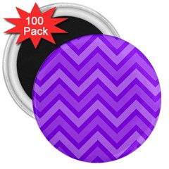 Zig Zags Pattern 3  Magnets (100 Pack)