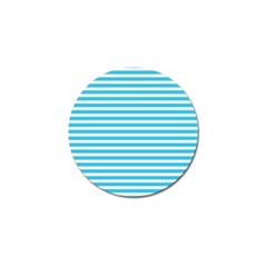 Horizontal Stripes Blue Golf Ball Marker (10 Pack) by Mariart