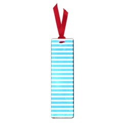 Horizontal Stripes Blue Small Book Marks