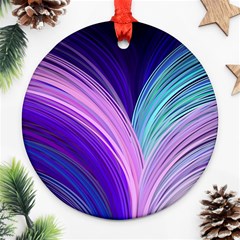 Color Purple Blue Pink Ornament (round) by Mariart