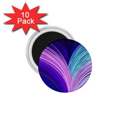 Color Purple Blue Pink 1 75  Magnets (10 Pack)  by Mariart