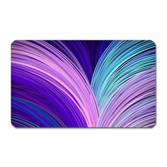 Color Purple Blue Pink Magnet (rectangular) by Mariart