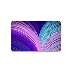 Color Purple Blue Pink Magnet (name Card) by Mariart