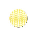 Yellow Orange Star Space Light Golf Ball Marker (10 pack) Front