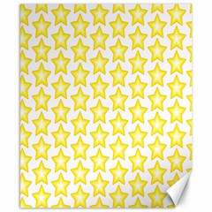 Yellow Orange Star Space Light Canvas 8  X 10  by Mariart