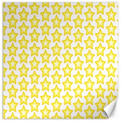 Yellow Orange Star Space Light Canvas 12  X 12  