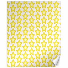 Yellow Orange Star Space Light Canvas 16  X 20   by Mariart