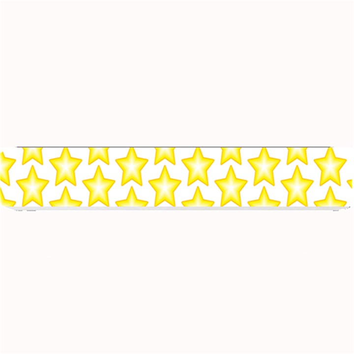 Yellow Orange Star Space Light Small Bar Mats