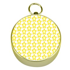 Yellow Orange Star Space Light Gold Compasses by Mariart