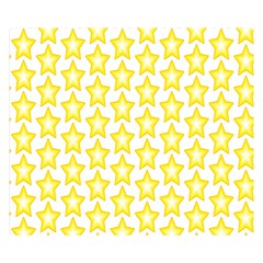 Yellow Orange Star Space Light Double Sided Flano Blanket (small)  by Mariart