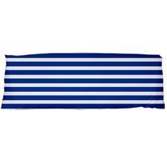 Horizontal Stripes Dark Blue Body Pillow Case (Dakimakura)