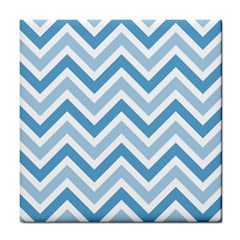 Zig Zags Pattern Tile Coasters by Valentinaart