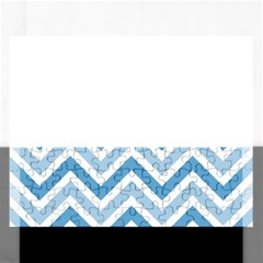 Zig Zags Pattern Rectangular Jigsaw Puzzl