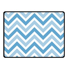 Zig Zags Pattern Fleece Blanket (small) by Valentinaart