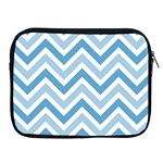 Zig zags pattern Apple iPad 2/3/4 Zipper Cases Front