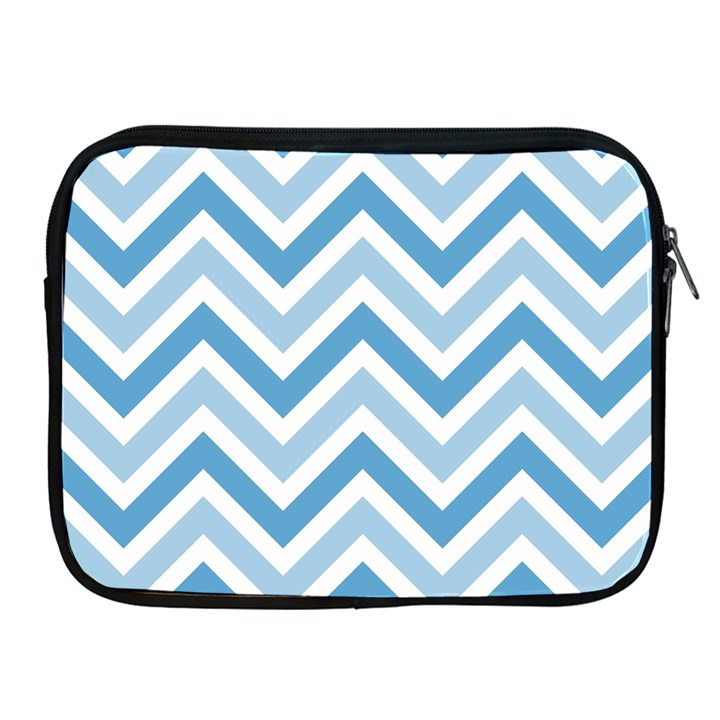 Zig zags pattern Apple iPad 2/3/4 Zipper Cases