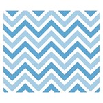 Zig zags pattern Double Sided Flano Blanket (Small)  50 x40  Blanket Front