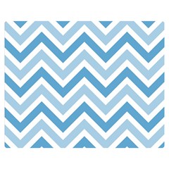 Zig Zags Pattern Double Sided Flano Blanket (medium) 