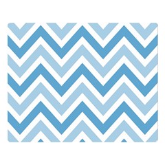 Zig Zags Pattern Double Sided Flano Blanket (large) 