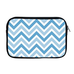 Zig Zags Pattern Apple Macbook Pro 17  Zipper Case by Valentinaart