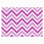 Zig zags pattern Large Glasses Cloth (2-Side) Back