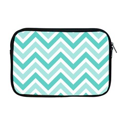 Zig Zags Pattern Apple Macbook Pro 17  Zipper Case