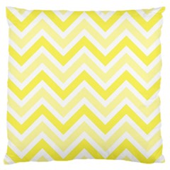 Zig Zags Pattern Large Flano Cushion Case (two Sides)