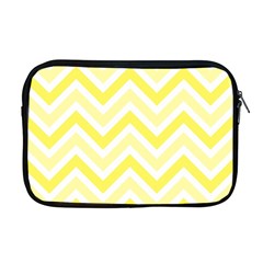 Zig Zags Pattern Apple Macbook Pro 17  Zipper Case