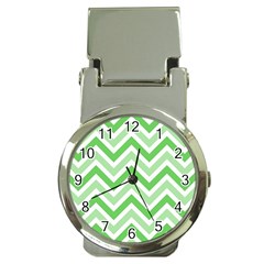 Zig Zags Pattern Money Clip Watches by Valentinaart