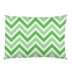 Zig Zags Pattern Pillow Case by Valentinaart