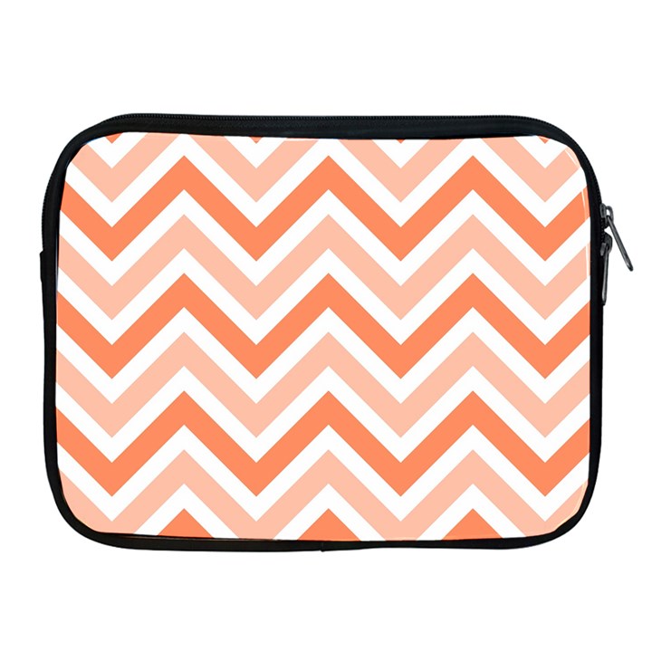 Zig zags pattern Apple iPad 2/3/4 Zipper Cases