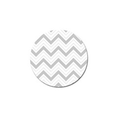 Zig zags pattern Golf Ball Marker