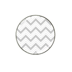 Zig zags pattern Hat Clip Ball Marker (4 pack)