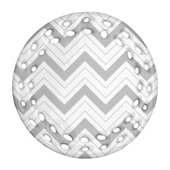 Zig zags pattern Ornament (Round Filigree)