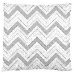 Zig zags pattern Large Cushion Case (One Side)