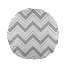 Zig zags pattern Standard 15  Premium Round Cushions