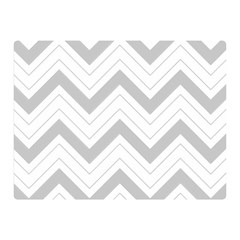 Zig zags pattern Double Sided Flano Blanket (Mini) 