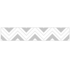 Zig zags pattern Flano Scarf (Large)