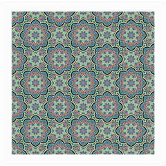 Decorative Ornamental Geometric Pattern Medium Glasses Cloth (2-side) by TastefulDesigns