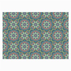 Decorative Ornamental Geometric Pattern Large Glasses Cloth by TastefulDesigns