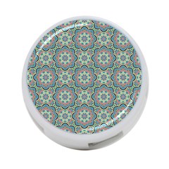 Decorative Ornamental Geometric Pattern 4-port Usb Hub (one Side) by TastefulDesigns