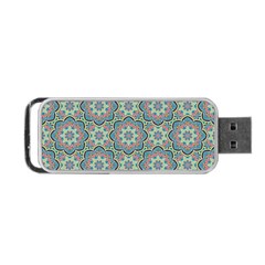 Decorative Ornamental Geometric Pattern Portable Usb Flash (one Side) by TastefulDesigns