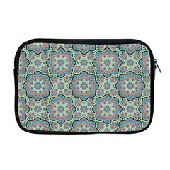 Decorative Ornamental Geometric Pattern Apple Macbook Pro 17  Zipper Case by TastefulDesigns