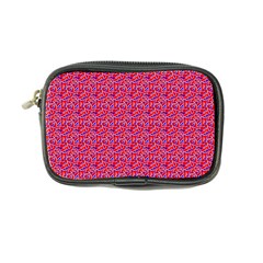 Red White And Blue Leopard Print  Coin Purse