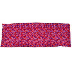 Red White And Blue Leopard Print  Body Pillow Case Dakimakura (two Sides)