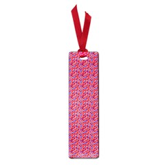 Red White And Blue Leopard Print  Small Book Marks by PhotoNOLA